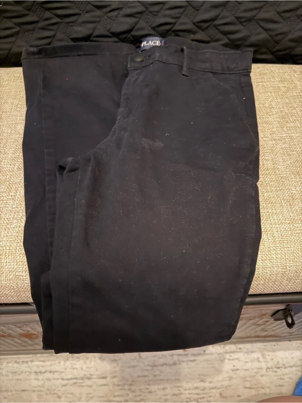 The Children's Place Black Kids Chinos
